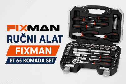 FIXMAN RUČNI ALAT BT65 (SET 65 PAR. 1/4